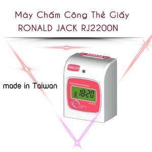máy chấm công thẻ giấy