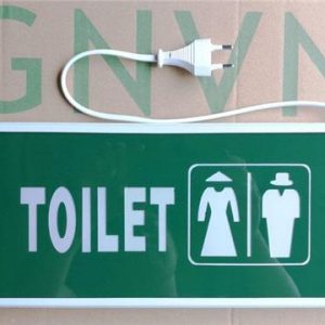 Bình dương đèn toilet