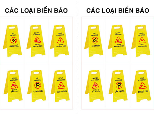 Biển báo chữ A Bình Dương