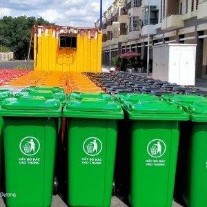 Thùng rác nhựa 120l