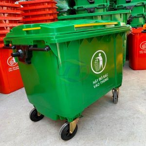 Thùng rác 1100l