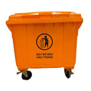 Thùng rác 660l
