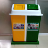 Thùng rác composite 2 ngăn