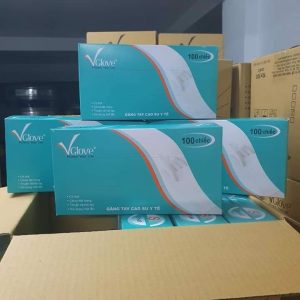 Găng tay y tế V-Glove có bột