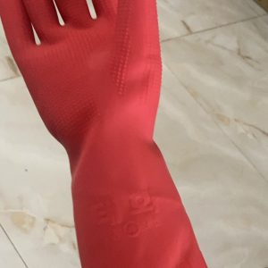 Găng tay cao su dài