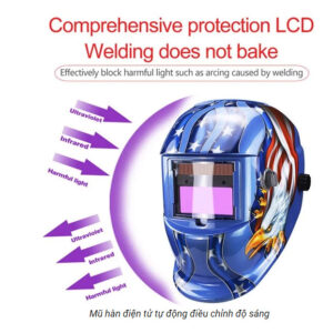 Mặt Nạ Hàn Điện Tử Tự Động Điều Chỉnh Độ Sáng