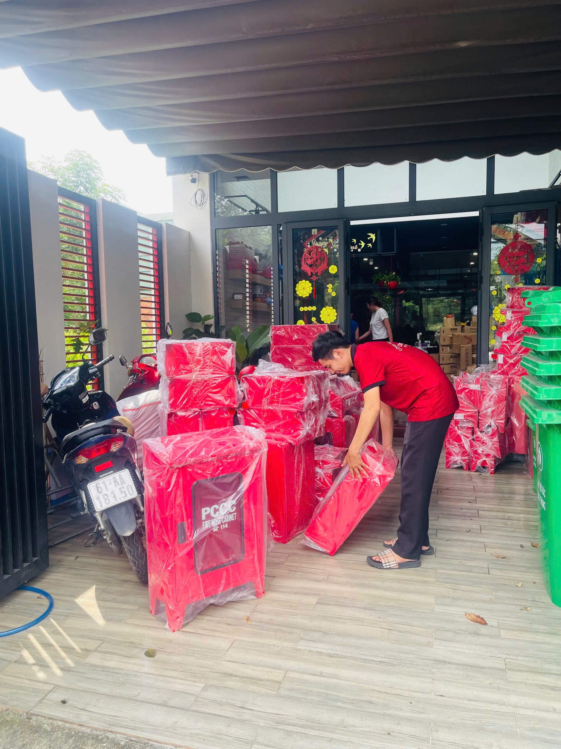 Phân phối tủ chữa cháy ngoài trời giá rẻ tại bình dương