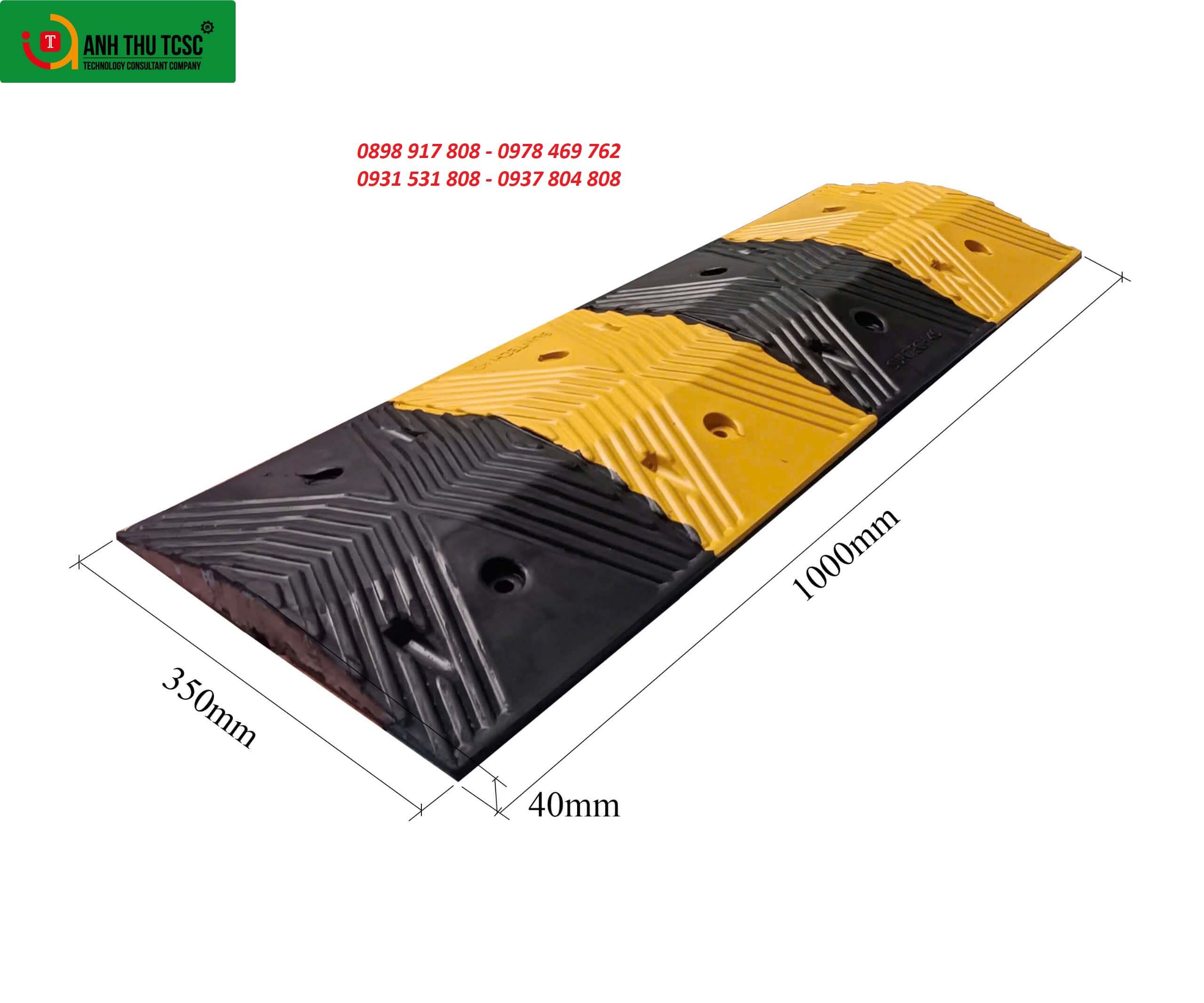 Gờ giảm tốc cao su giá rẻ