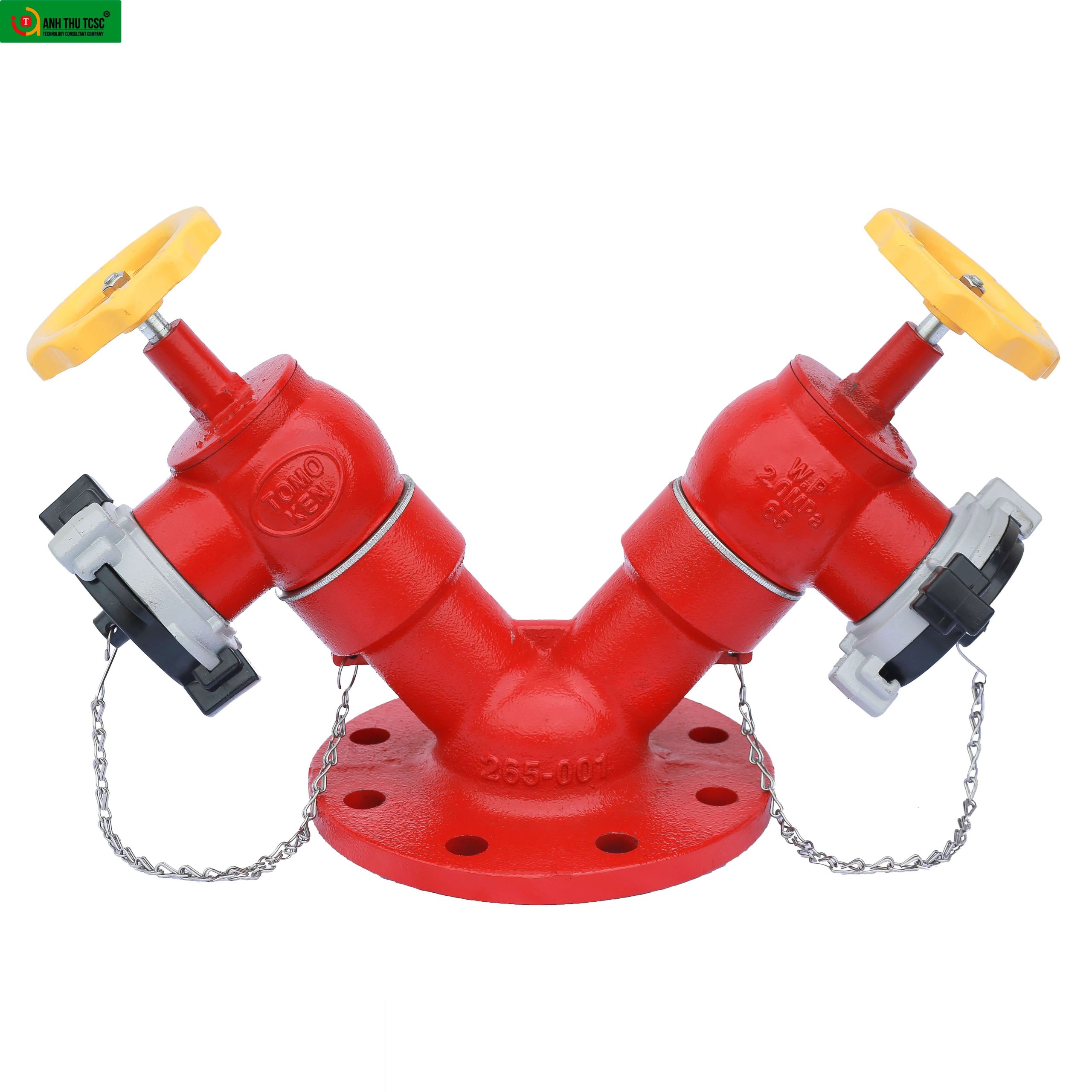 Đầu trụ chữa cháy TOMOKEN 2 cửa Đầu trụ chữa cháy TOMOKEN 2 cửa