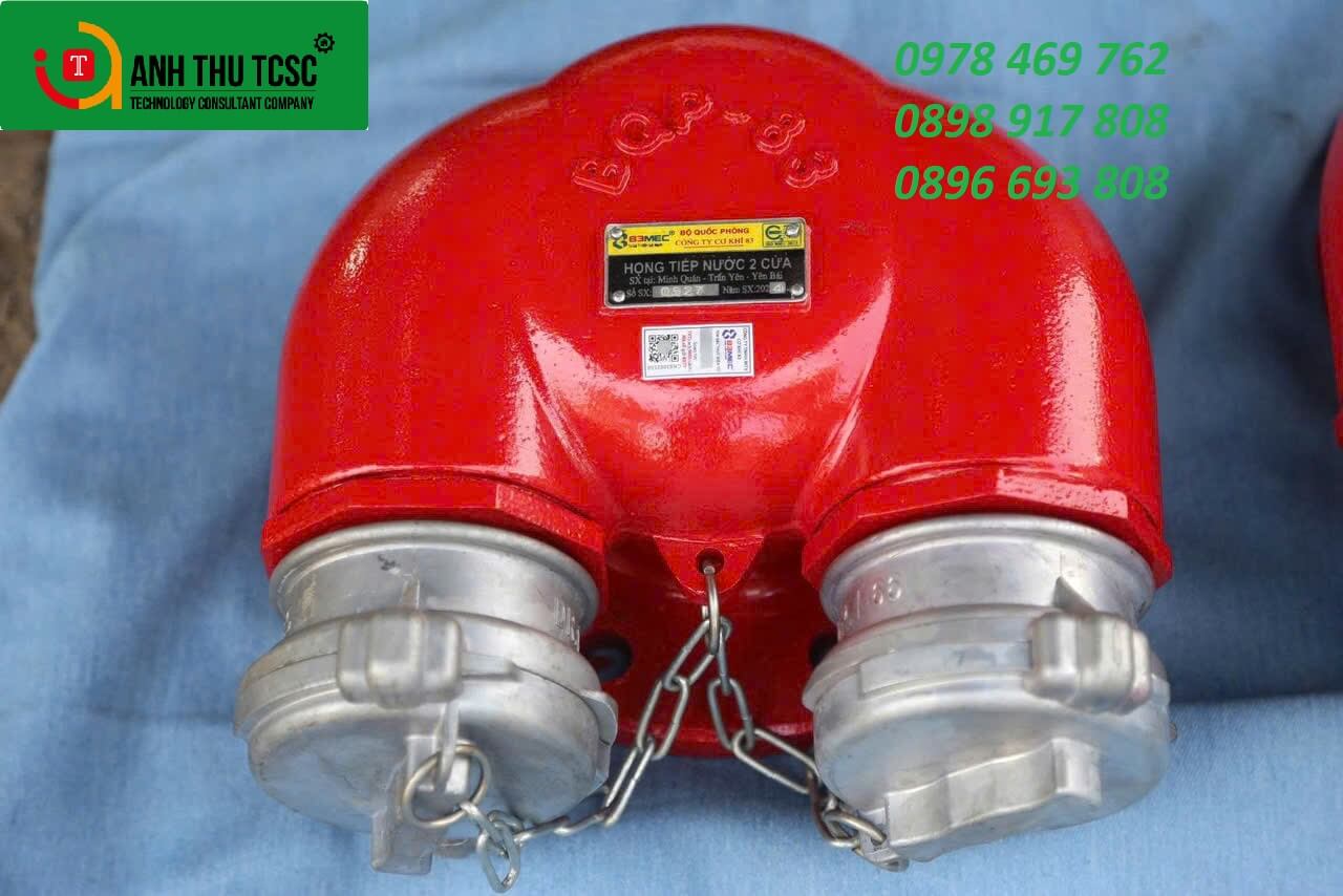 Họng tiếp nước 2 cửa 83MEC Họng tiếp nước 2 cửa 83MEC