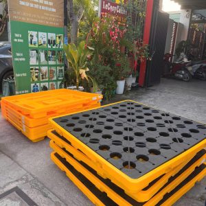 Pallet Chống Tràn Dầu 4 Phuy Tại Bình Dương – Giá Tốt