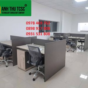 Cụm bàn 4 chỗ làm việc