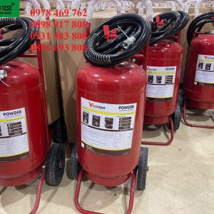 Bình chữa cháy xe đẩy bột ABC 35KG VINAFOAM